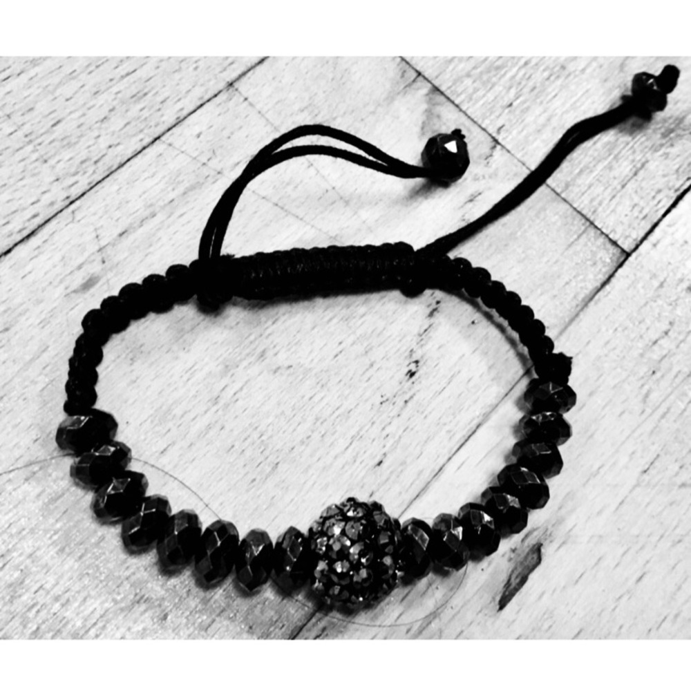 💗 Shambhalla Black Bracelet 7”-9” NEW